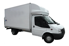Van Hire Bethnal Green - Ford Luton 3.5 ton Tail Box Lift Truck - Truck hire Bethnal green